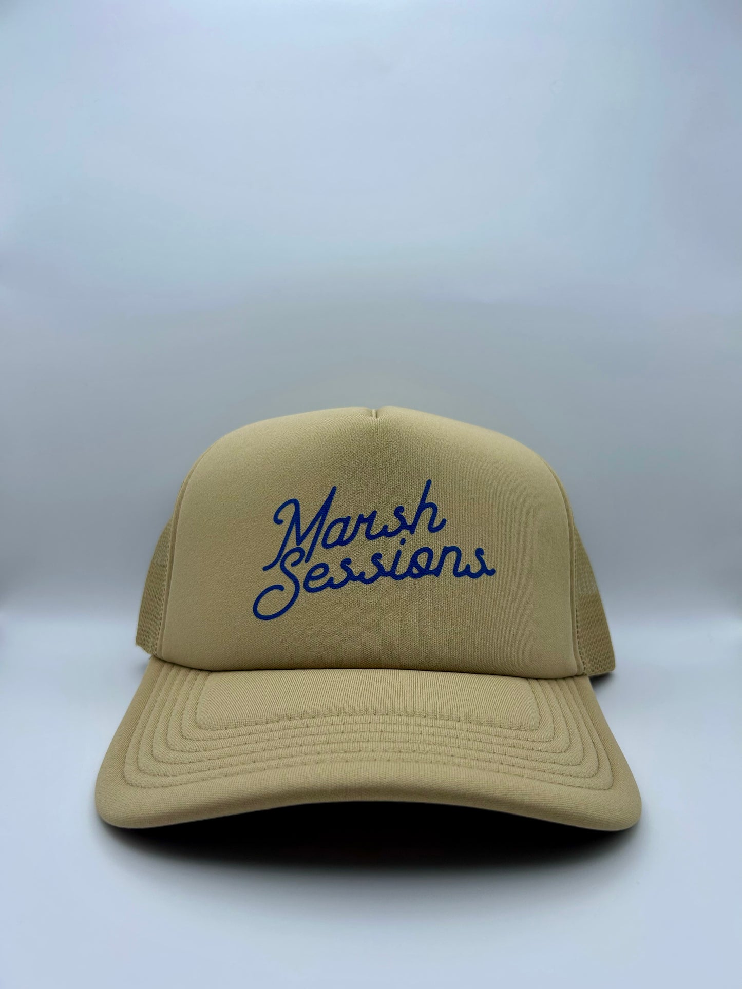 Foamie Trucker - Tan/Blue