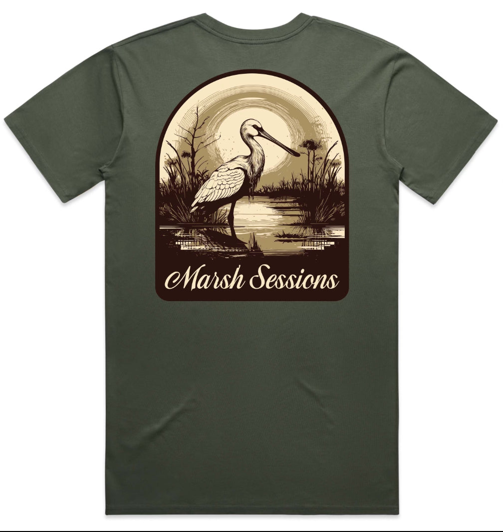 Spoonbill Tee - Army