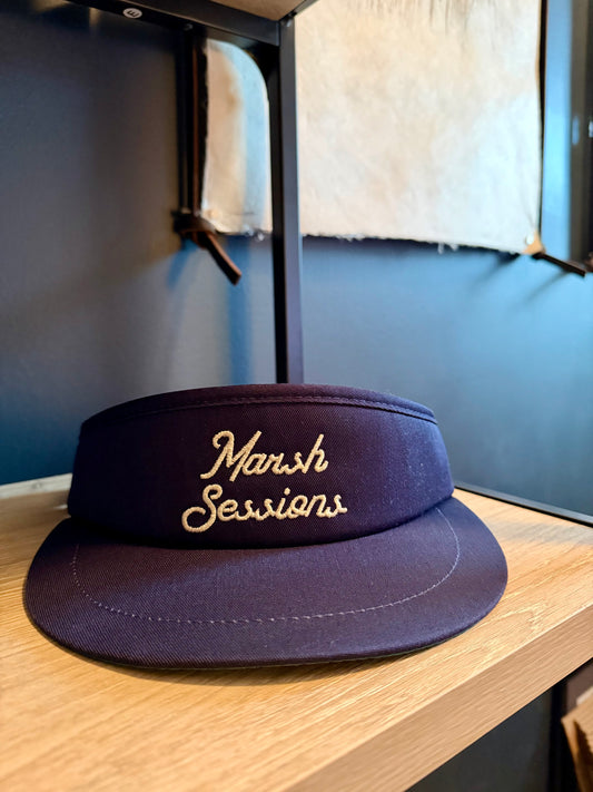 Logo Tour Visor Navy/Tan