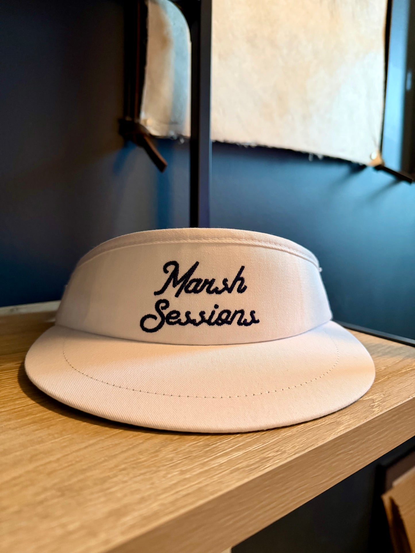 Logo Tour Visor White/Navy